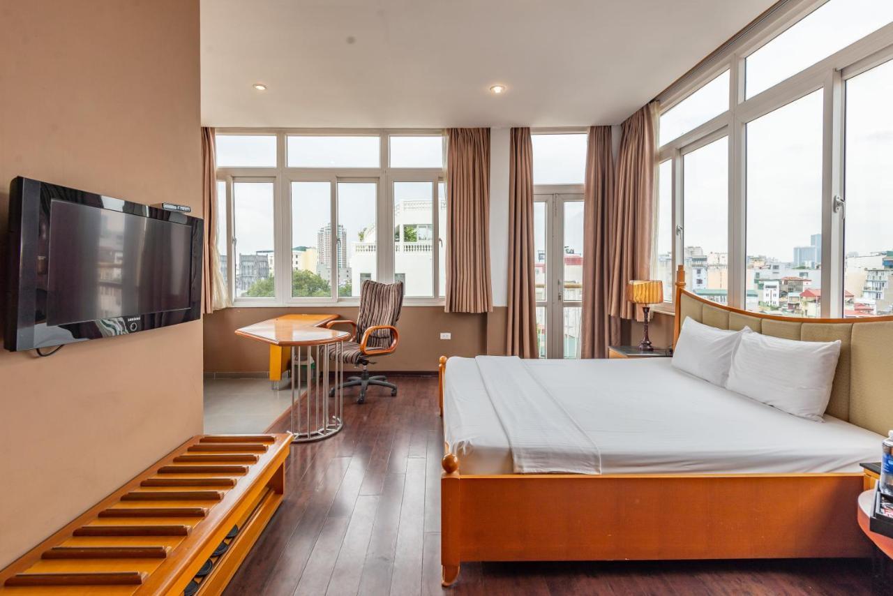 Golden Sunshine Villa Hotel And Travel 하노이 외부 사진