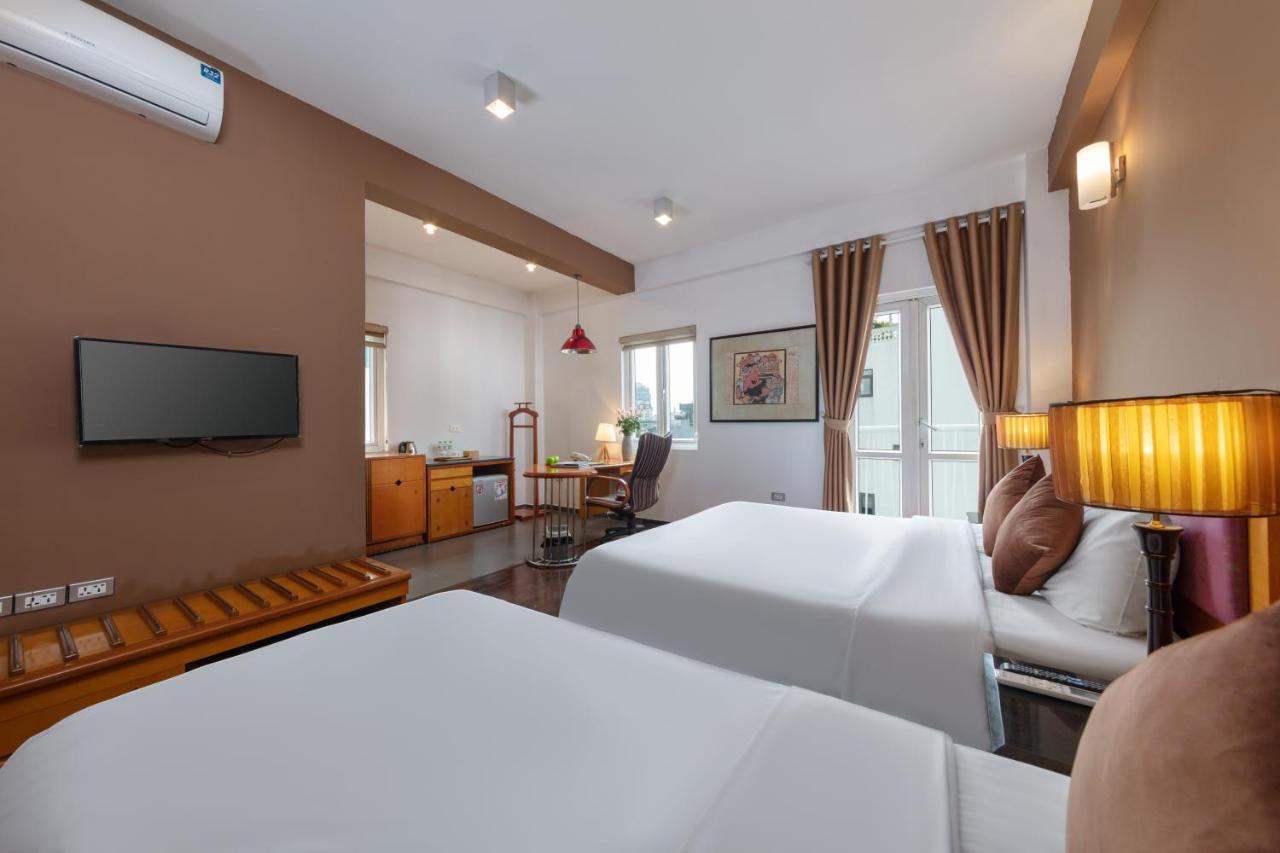 Golden Sunshine Villa Hotel And Travel 하노이 외부 사진