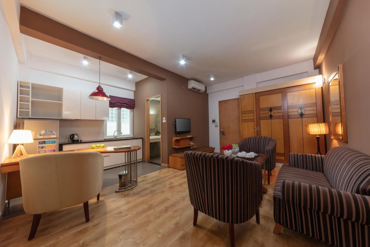 Golden Sunshine Villa Hotel And Travel 하노이 외부 사진