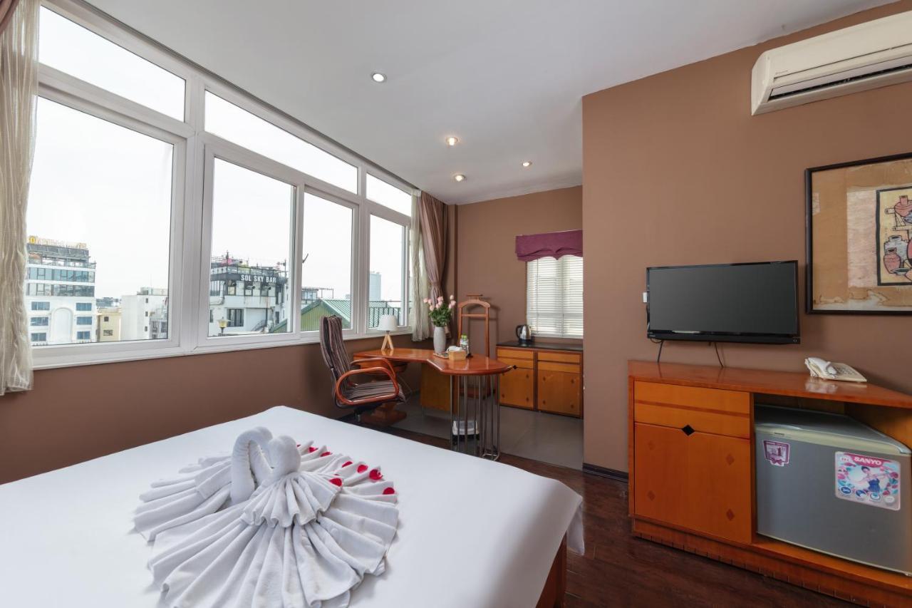 Golden Sunshine Villa Hotel And Travel 하노이 외부 사진