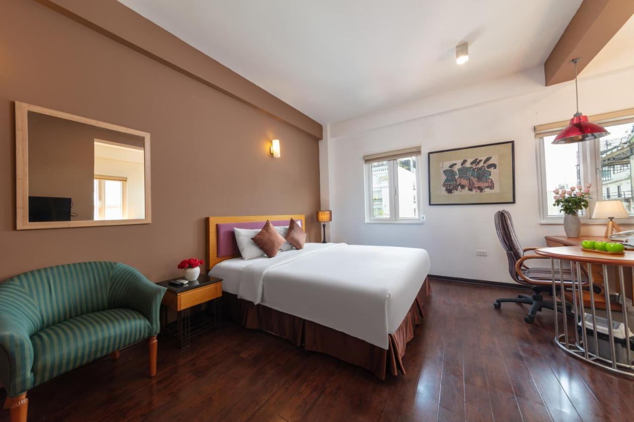 Golden Sunshine Villa Hotel And Travel 하노이 외부 사진
