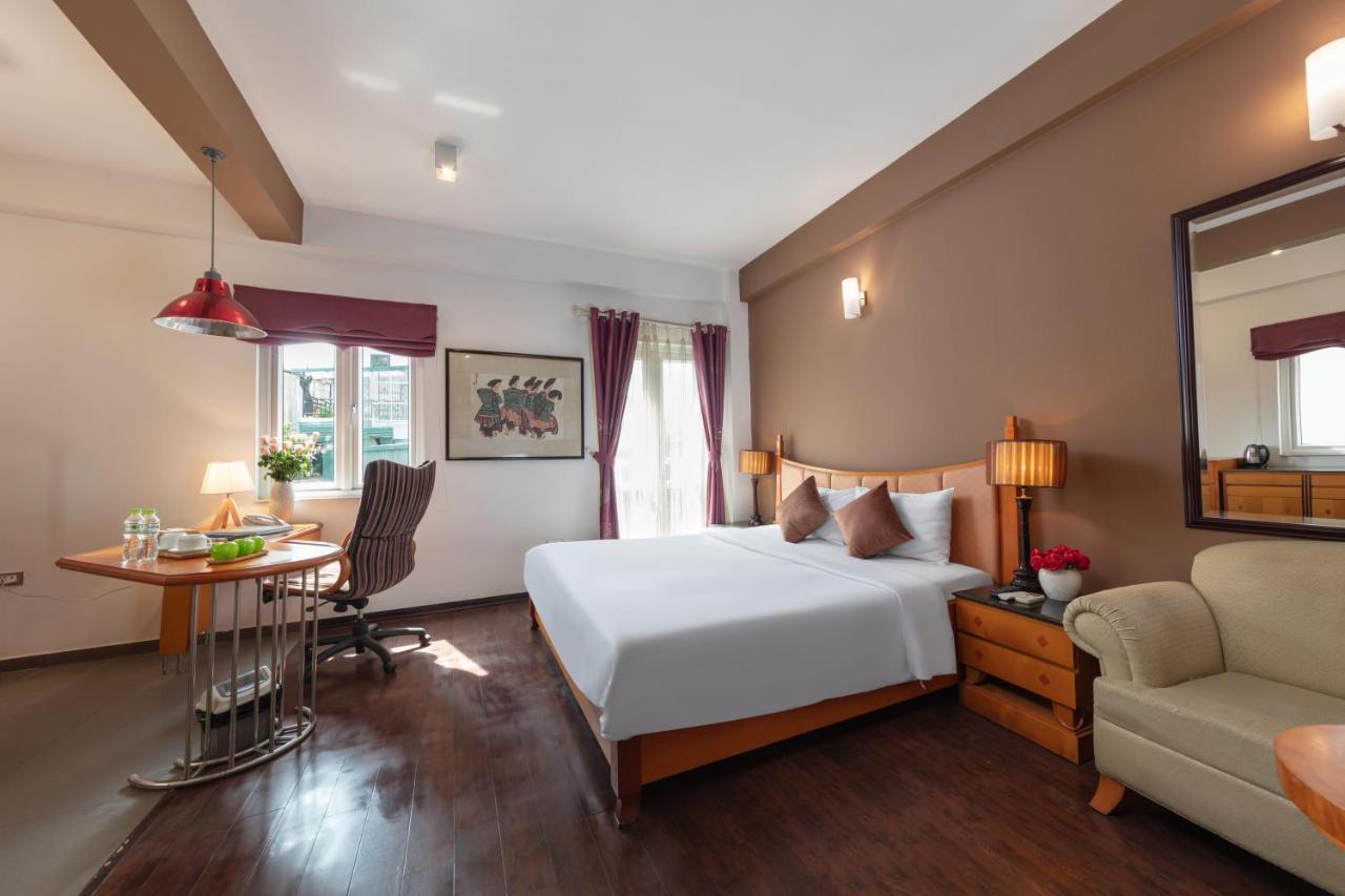 Golden Sunshine Villa Hotel And Travel 하노이 외부 사진