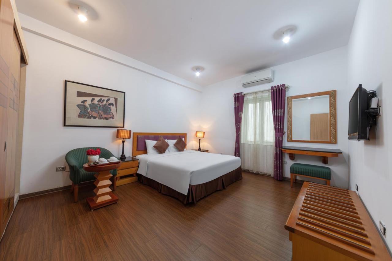 Golden Sunshine Villa Hotel And Travel 하노이 외부 사진