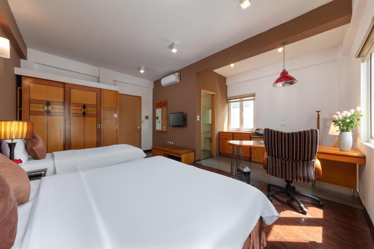 Golden Sunshine Villa Hotel And Travel 하노이 외부 사진