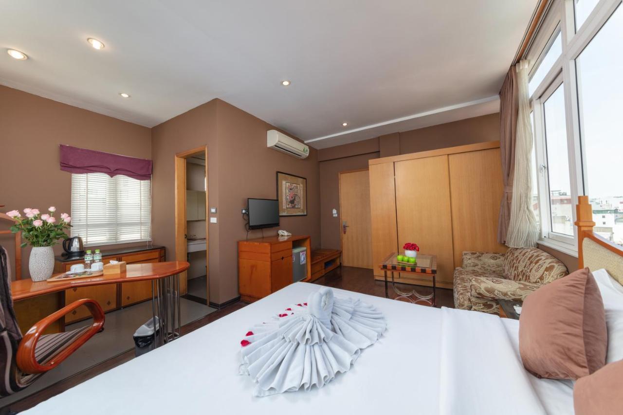 Golden Sunshine Villa Hotel And Travel 하노이 외부 사진