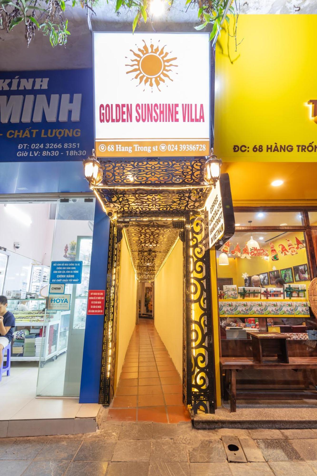 Golden Sunshine Villa Hotel And Travel 하노이 외부 사진